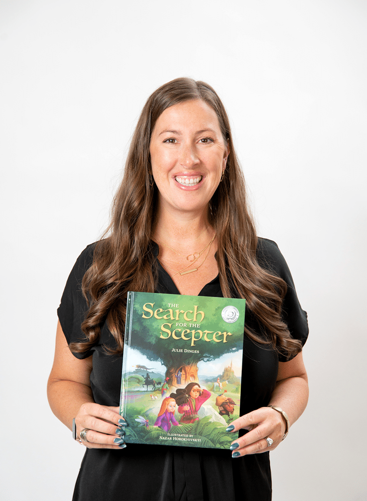 Julie Dinges, author of The Search for the Scepter